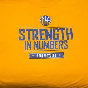 NBA playoffs shirt. Authentic given at game..